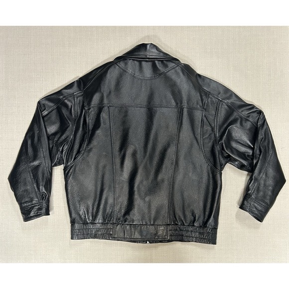 Wilson's Leather Jacket Thinsulate 2 In 1 Mens Size XL Excellent Condition Black - Picture 15 of 16